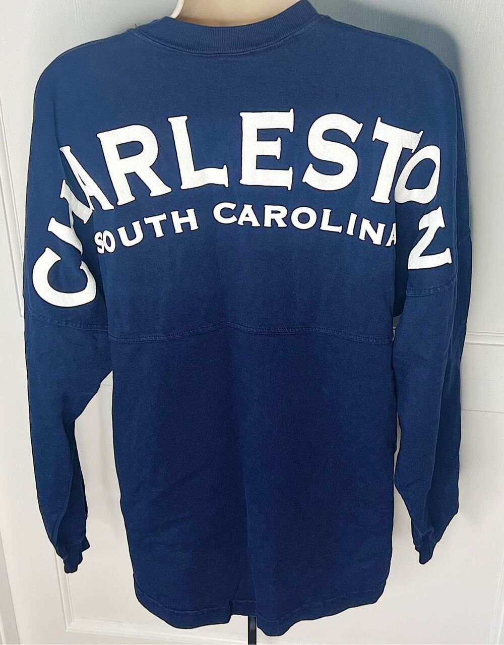 Spirit Jersey Charleston South Carolina Navy Blue Size Small